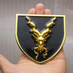 آرم خودرو مدل اژدها سایز بزرگ پیچی - Image 2