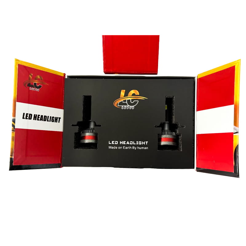 هدلایت خودرو لدکو مدل K85 پایه H7 بسته دو عددی - Image 9