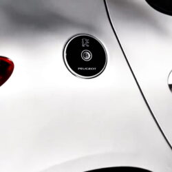 برچسب ژله ای درب باک خودرو مناسب برای 206 و 207 - Image 2